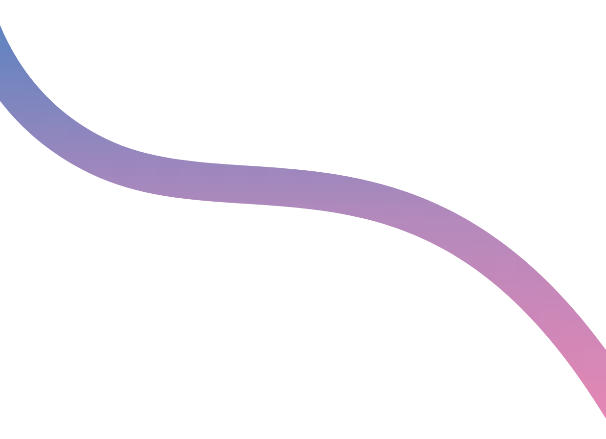 装飾グラデーションリボン